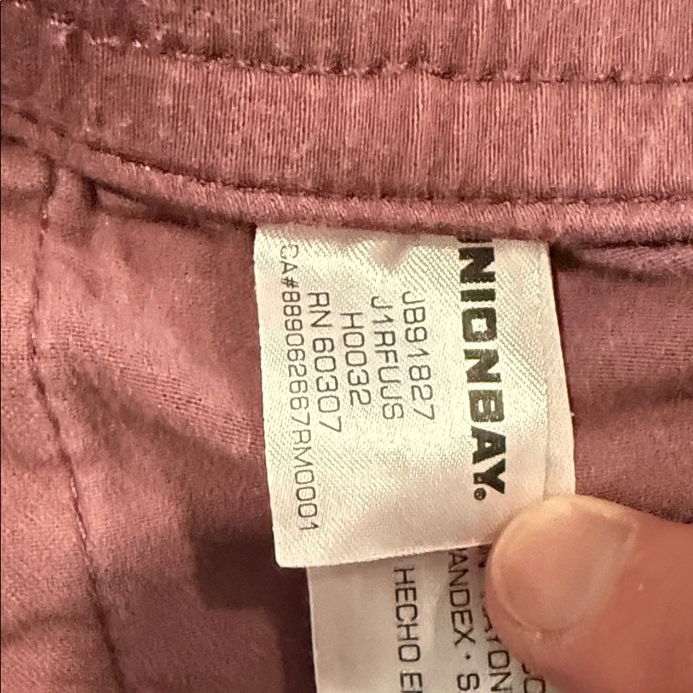 UNIONBAY Women's Dusty Rose Drawstring Pull-On Shorts - Picture 4 of 6